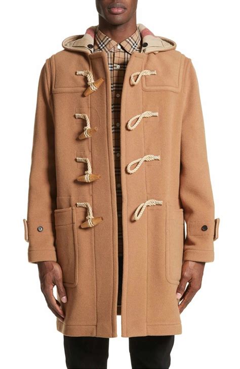 burberry duffle coat ebay|burberry wool cashmere tailored coat.